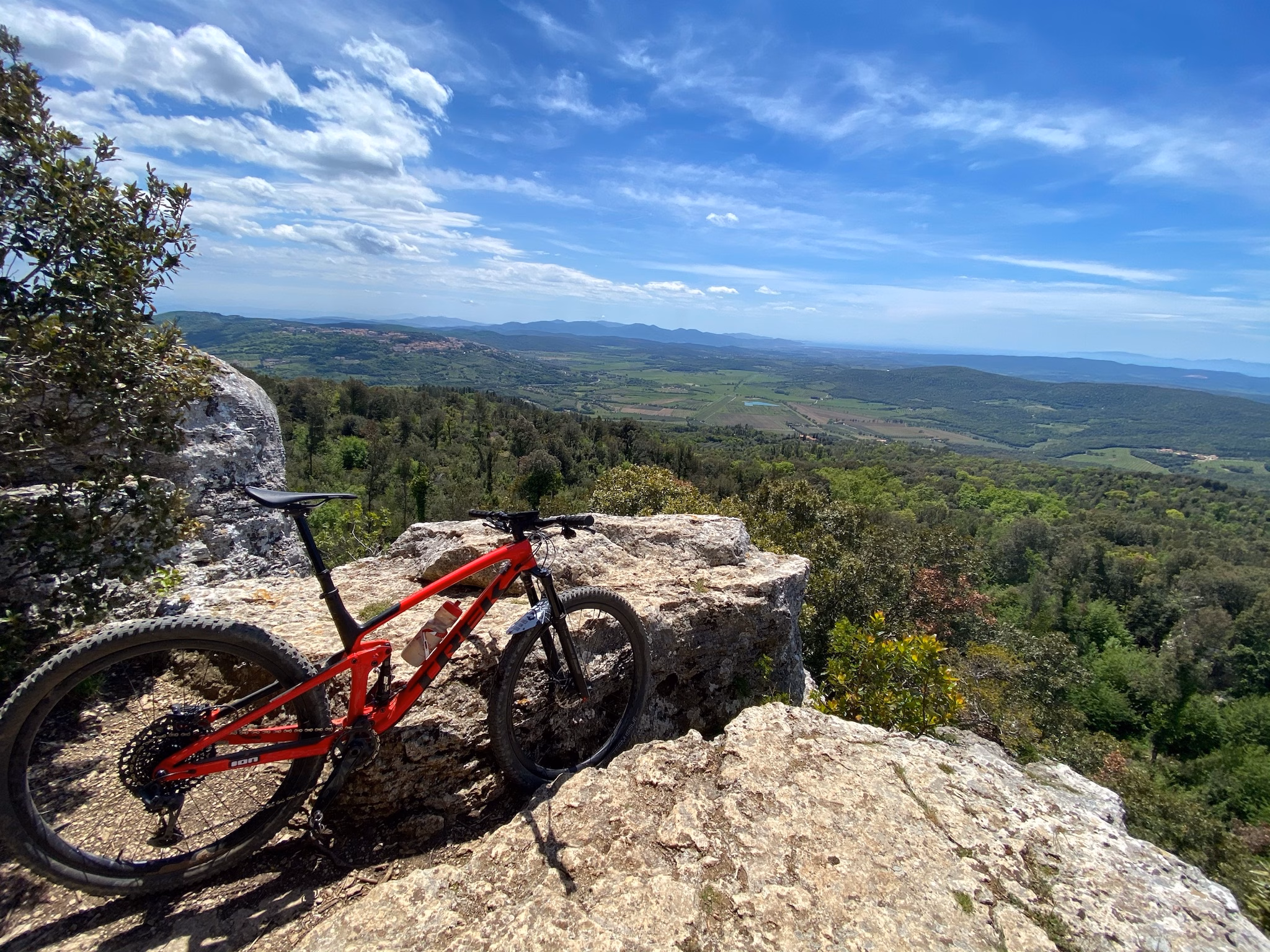 Urlaub mit dem Montainbike in der Toskana - Monte Arsevi